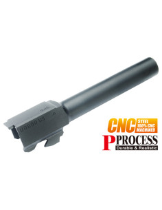 CNC Steel Outer Barrel for MARUI G17 Desert Storm Guarder Slide / Outer barrel and parts