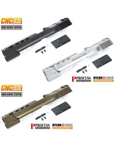 Aluminum CNC Slide for MARUI M&P9L Performance Center (Black/Silver/FDE) Guarder Slide / Outer barrel and parts