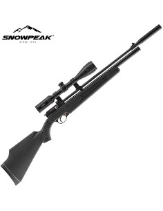 Snowpeak PR900 G2 PCP Air Rifle Synthetic in 4.5mm Snowpeak Lead Pellet
