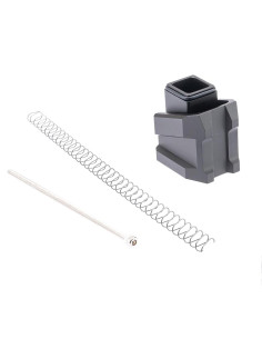 CTM Tactical CNC Magazine Extension for AAP-01 / We Glock - Black CTM TAC Magazine spare parts and accessories