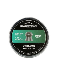 Plombs Airgun Snowpeak dome 6.35 mm - Précision et Performance Snowpeak Plomb