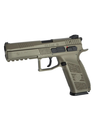 Airsoft-GunCZ P-09 Gas Pistol Replica - TANASGGBB / GNB40778GBB