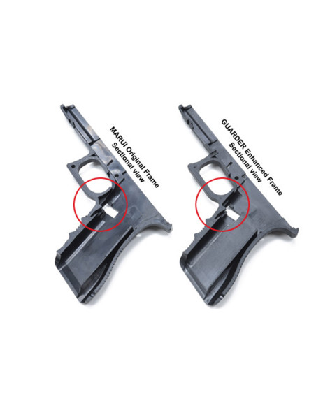 Customise ton cadre Glock en CERAKOTE® & Gravure Laser Guarder Chassis et pieces