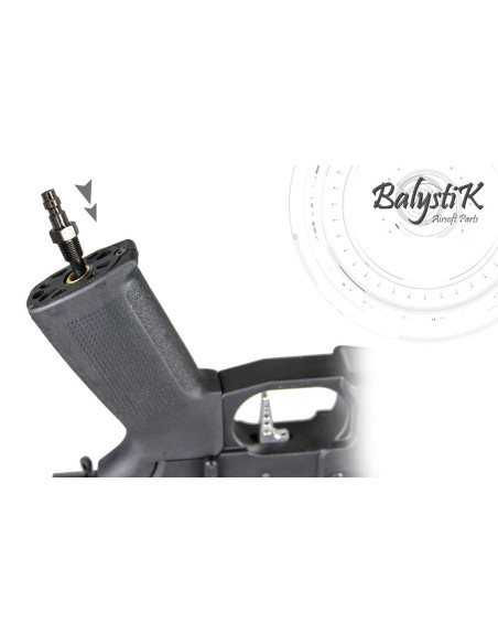 BalystiK Coupleur EasyConnect US pour grip moteur HPA Balystik Raccords et Valves HPA