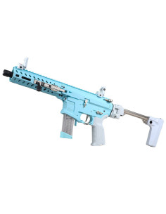 Fusil Airsoft G&G FAR-9 AEG Macaron Blue - Compact CQB G&G AEG / AEP