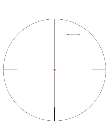 Lunette Vector Forester 2-10x40SFP SCOM-02 à réticule gravé Vector Optics Lunette de visee