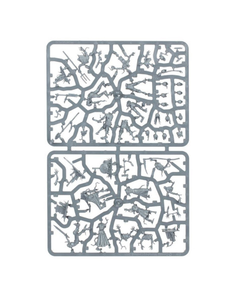 Deadwalker Zombies - Soulblight Gravelords x20 Games Workshop Mort