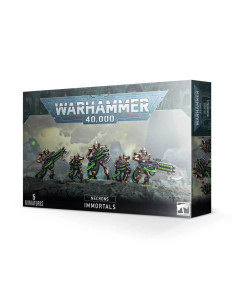 Necrons Immortels - Troupes d'Élite Métalliques Games Workshop Armées Xenos
