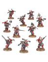 10 Plastic Khorne Berzerkers – World Eaters Set - 55 - 43-10 