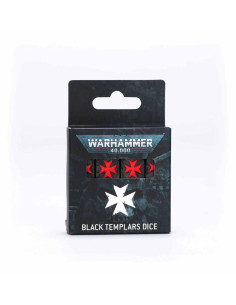 Black Templars Dice Set - 24 - 55-51 