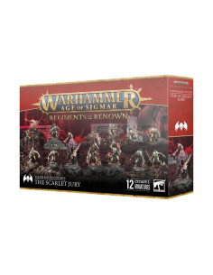 Flesh eater Courts Regiment of Renown Scarlet Jury - 70 - 91-89 