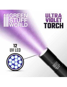 Green Stuff World ultraviolet flashlight - 5.35 - 8436574502688ES 
