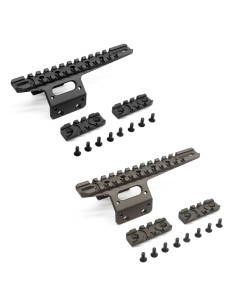 AAC T10 front rail triple cnc aluminium set - 34.9 -  