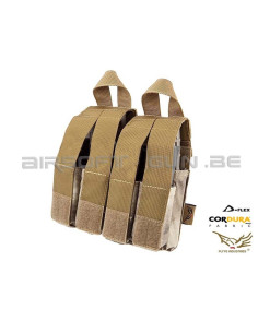 Flyye Molle double pocket M4 charger and quadruple pocket GBB A-tacs flyye Pouches & Attachments