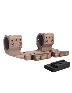 SU3616 Tan 30mm QD cantilever Picatinny scope mount