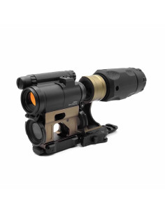 Impact Arms M5 red dot kit with 3X magnifier Dual tone - 269.99 - IACOMBOM53XDUAL 