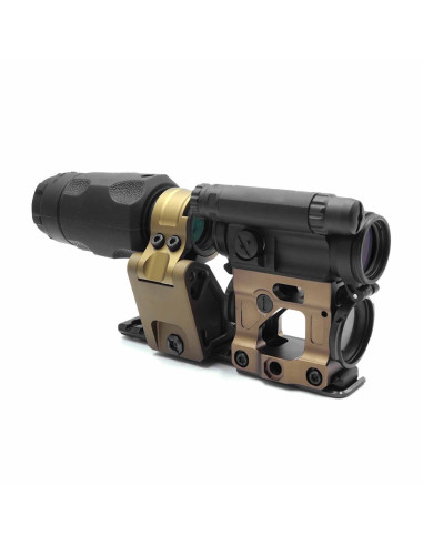 Impact Arms M5 red dot kit with 3X magnifier Dual tone - 269.99 - IACOMBOM53XDUAL 