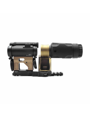 Impact Arms M5 red dot kit with 3X magnifier Dual tone - 269.99 - IACOMBOM53XDUAL 