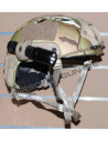 Airsoft-GunAdaptateur 20mm pour lampe ou laser sur casque avec rail Foliage greenACMpieces et accessoires4682