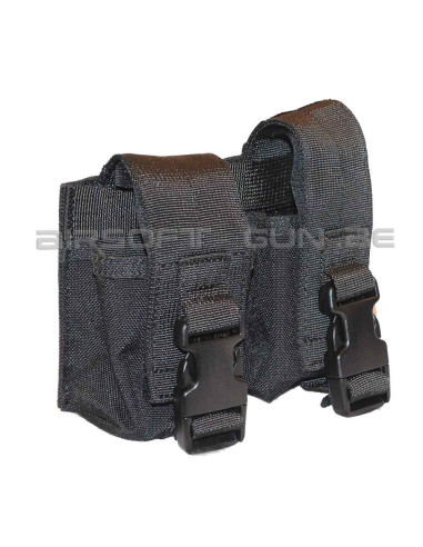 Airsoft-GunDOUBLE PORTE GRENADES A MAIN DEFCON5 NOIRDefcon 5 italyPoches & Porte-chargeurs4977