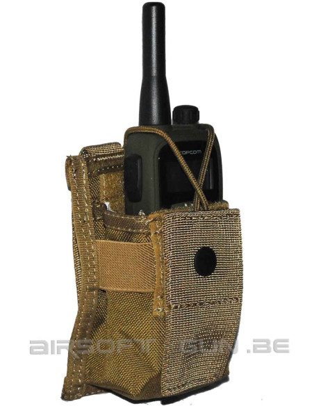 PETITE POCHETTE PORTE RADIO DEFCON5 TAN Defcon 5 italy Poches & Porte-chargeurs