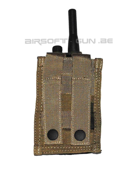 SMALL POCHETTE RADIO DOOR DEFCON5 TAN Defcon 5 italy Pouches & Attachments
