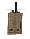 SMALL POCHETTE RADIO DOOR DEFCON5 TAN Defcon 5 italy Pouches & Attachments