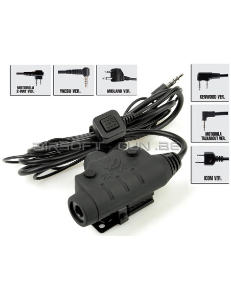 Z Tactical cable & PTT U94 new version Z Tactical Communications