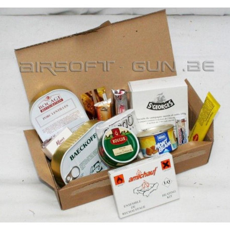 FIRCR - Combat ration French Army 24h
