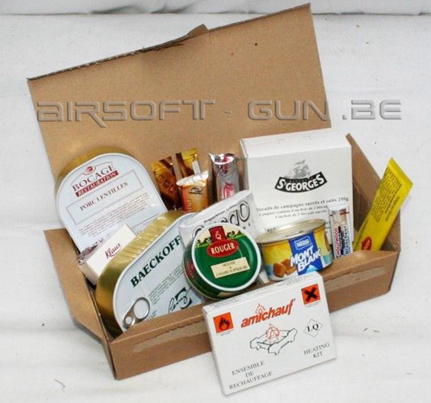FIRCR - Combat ration French Army 24h