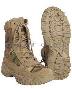 Boots tactiques Multicam ® avec fermeture éclair YKK