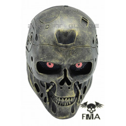 FMA masque terminator T800 golden