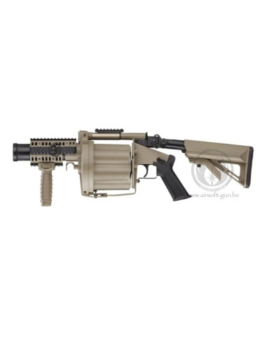 ICS-191 MGL DS multiple grenade launcher Dark earth ICS By hand or shoulder