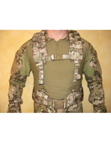 HARNAIS COMMANDO MOLLE ORIGINAL MULTILAND DEFCON5 Defcon 5 italy Gilets Tactiques et harnais