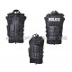 Gilet armor police noir