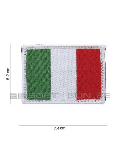 Patch drapeau ITALIE avec velcro