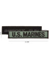 Airsoft-GunPatch US MARINES avec velcroACMPatchs & ID8273