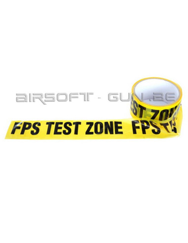 Bande signalétique FPS TEST ZONE