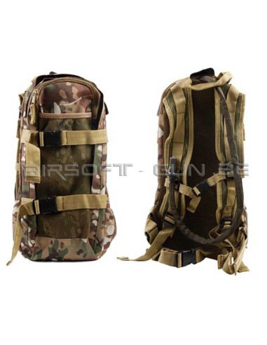 Airsoft-GunSac à dos avec poche d'hydration en divers colorisACMHydratations8304