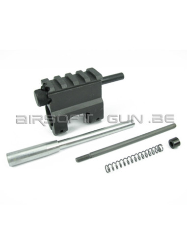King arms GAZ piston system for AEG and GBBR M4 King Arms Upper receiver