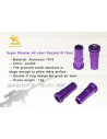 Super shooter Nozzle alu for AK short type SHS Gearbox parts