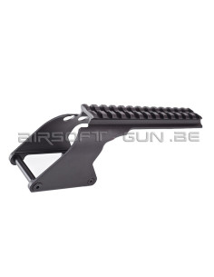 G&P Top rail for shotgun Marui M870 ( short version ) G&P Shotgun