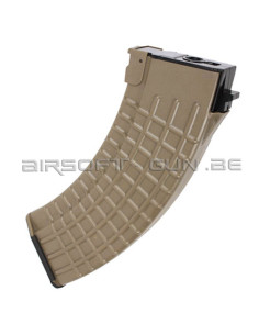 King arms embossed charger Hicap 600 ball dark earth King Arms AEG