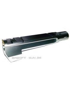 External chrome cannon for Gbb Desert Eagle 50AE Marui Tokyo Marui  Desert Eagle Parts