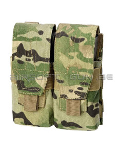 DOUBLE PORTE CHARGEUR M4/AK DEFCON 5 MULTICAMO Defcon 5 italy Poches & Porte-chargeurs