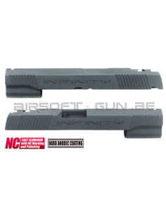 Guarder head aluminium custom for Hi-Capa 5.1 Marui INFINITY HARD COATING BLACK Guarder Slide / Outer barrel and parts