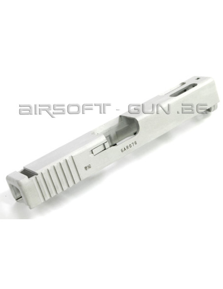 Guarder culasse aluminium silver pour Glock G17 Marui Guarder Culasse / Canon externe et pieces