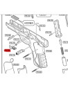 Airsoft-GunTokyo marui Slide stop original pour PX4 GBBTokyo MaruiPièces PX49263GBB