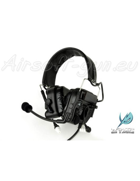 Z tactical casque auditif Comtac 4 en noir Z Tactical Communications