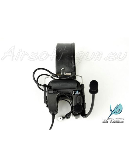 Z tactical casque auditif Comtac 4 en noir Z Tactical Communications